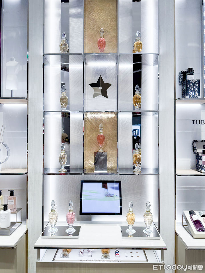 迪奧,柯震東,陳庭妮,美妝,旗艦店,開幕,DIOR。（圖／記者李薇攝）