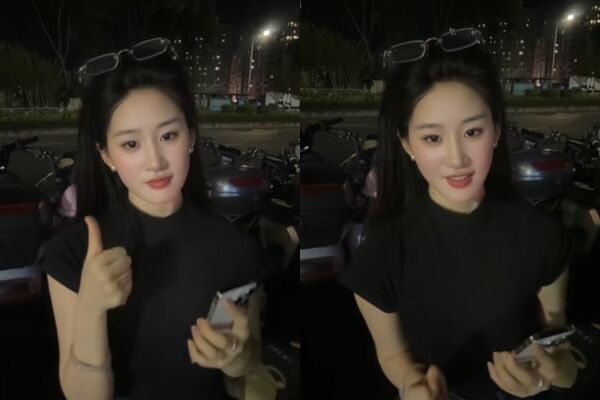 ▲▼女網紅稱不想成為模仿者，卻又將帳號取名為「劉一菲」。（圖／翻攝抖音）