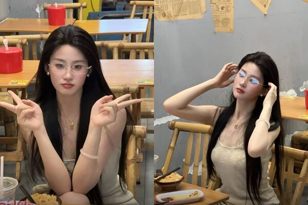 ▲▼女網紅稱不想成為模仿者，卻又將帳號取名為「劉一菲」。（圖／翻攝抖音）