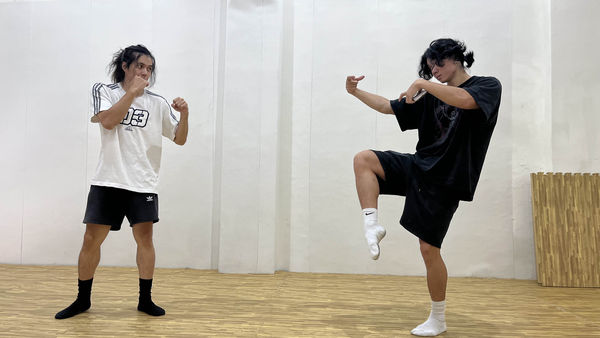 ▲「千萬訂閱網紅」奇軒挑戰電影演出，在新片《影視圈風雲》和Lulu黃路梓茵合作。（圖／種子影業提供）