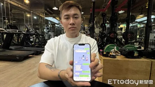 ▲「打鐵健身」創辦人呂宇晟（大軍）遭控為謀產，栽贓健身網紅PEETA葛格持有大麻。（圖／記者陳以昇翻攝）