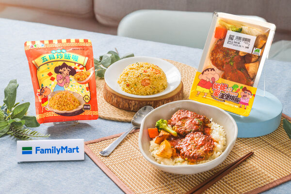 ▲▼全家集結人氣IP「褲褲兔、蠟筆小新」推出周邊加價購及鮮食。（圖／業者提供）