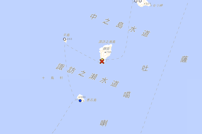 鹿兒島外海規模4.7地震　入夜狂搖17次！最大震度5弱