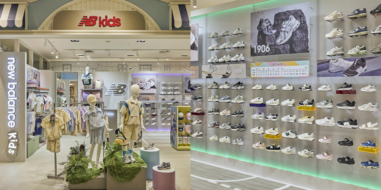 親子時尚新地標！New Balance Kids Store童裝店信義區登場，三大必逛亮點總整理！