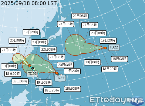 9月仍為颱風高峰期　平均生成5.04個「全年第2多」