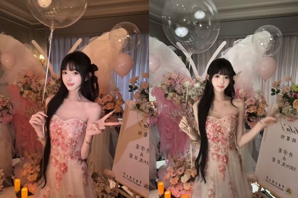 ▲▼女大生因為五官太過精緻，被考官質疑化妝，因而在網路上爆紅。（圖／翻攝抖音）