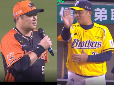 兄弟獻引退禮！胡金龍許願總冠軍相見　幽默補刀讓陳江和揮手說不