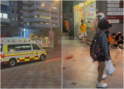 大安站外驚悚衝突！台大碩士生遭雙節棍猛砸　血流滿地目擊者嚇傻