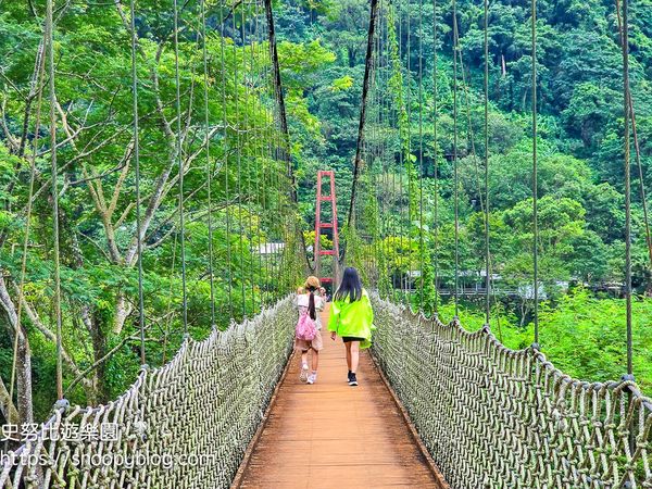 ▲▼北角吊橋。（圖／部落客史努比遊樂園授權提供）