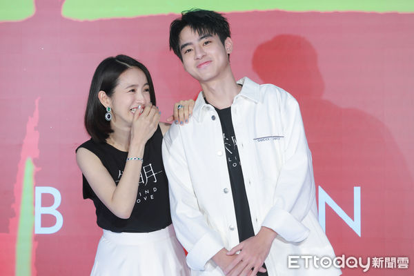 ▲▼《失明》首映記者會-林依晨、劉敬。（圖／記者周宸亘攝）