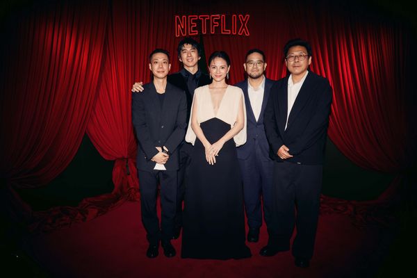 ▲《回魂計》黃金主創團隊攜手李心潔、傅孟柏出席30屆釜山影展。（圖／Netflix提供）
