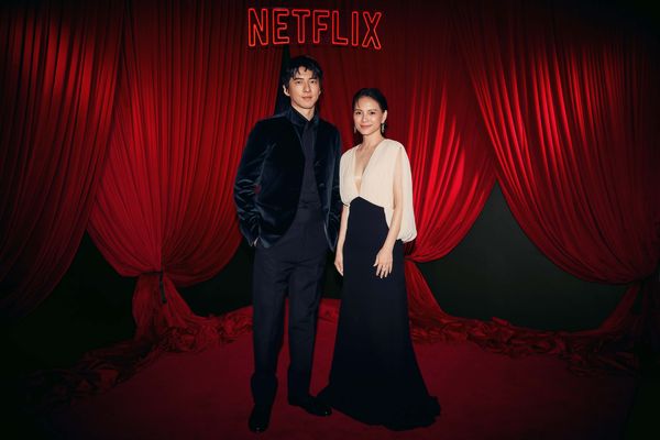 ▲《回魂計》黃金主創團隊攜手李心潔、傅孟柏出席30屆釜山影展。（圖／Netflix提供）