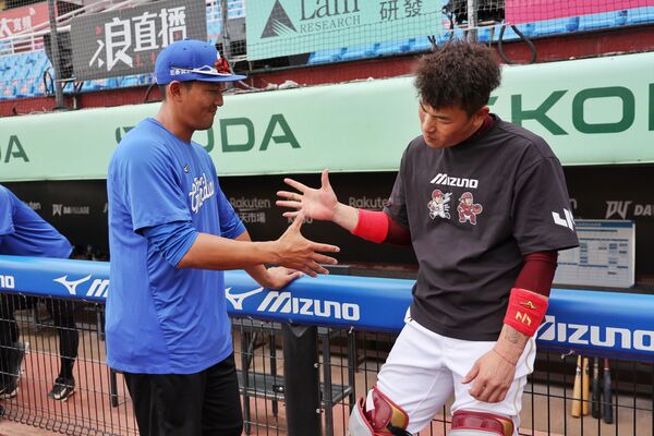 ▲悍將遊俠林哲瑄引退倒數　隨隊一軍感性喊話：想和大家說聲再見。（圖／富邦悍將提供）