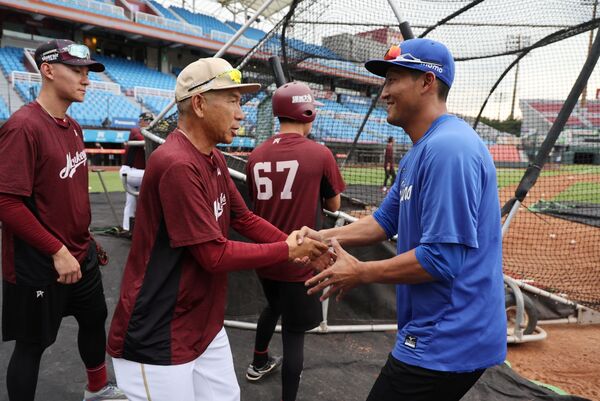 ▲悍將遊俠林哲瑄引退倒數　隨隊一軍感性喊話：想和大家說聲再見。（圖／富邦悍將提供）