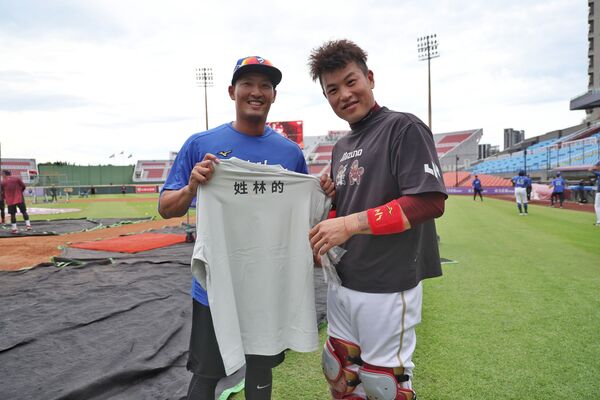 ▲悍將遊俠林哲瑄引退倒數　隨隊一軍感性喊話：想和大家說聲再見。（圖／富邦悍將提供）