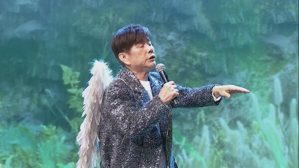 ▲黃西田自導自演歌中劇態度敬業。（圖／中視提供）