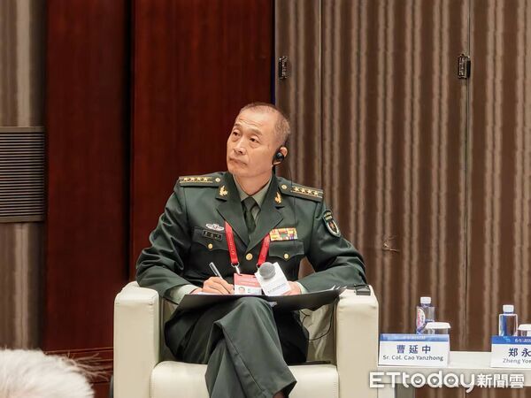 ▲▼ 日本防衛研究所中國研究部主任增田雅之、軍事科學院戰爭研究院大校曹延中     。（圖／記者任以芳攝）