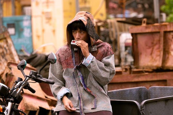 ▲《他年她日》是袁澧林（左起）、許光漢、陳澤耀首度合作的奇幻愛情電影。（圖／甲上娛樂提供）