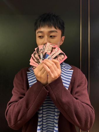 ▲施柏宇《夏日最後的祕密》韓國首映粉絲應援禮！尖叫聲壓過主持人。（圖／施柏宇工作室提供）