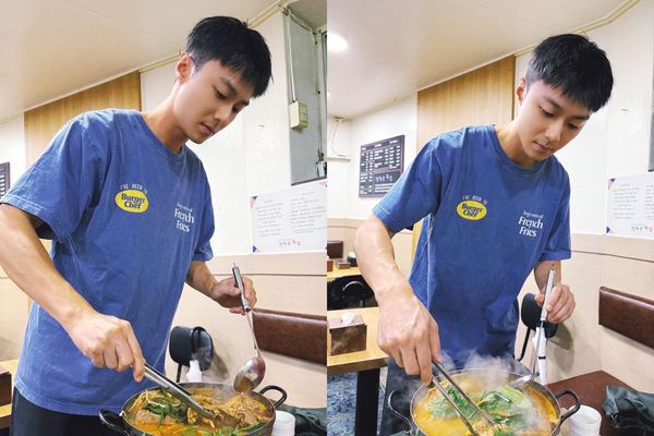 ▲施柏宇《夏日最後的祕密》韓國首映粉絲應援禮！尖叫聲壓過主持人。（圖／施柏宇工作室提供）