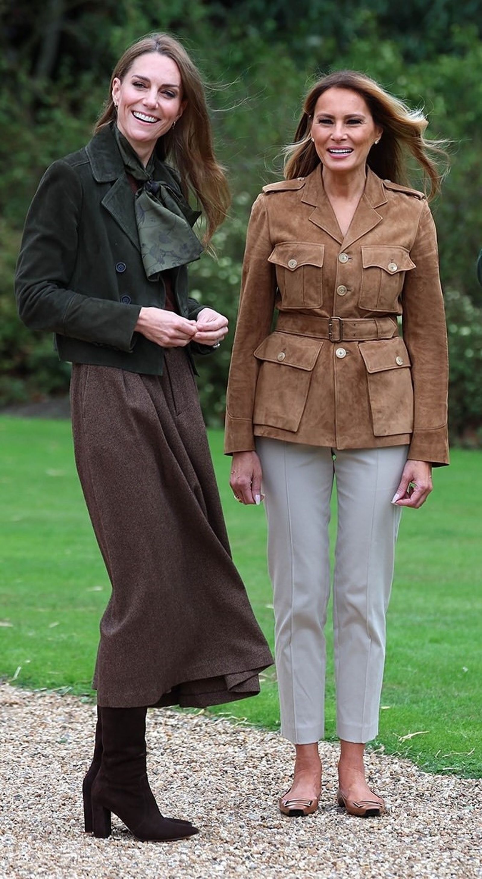 梅蘭妮亞合體凱特王妃　女童問「妳是下一個王妃嗎？」她高EQ妙答