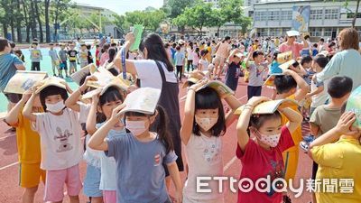 「震」撼校園！大成國小防災週　消防員親授實境防火演練