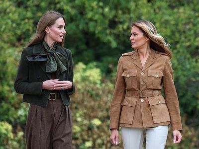 梅蘭妮亞合體凱特王妃　女童問「妳是下一個王妃嗎」她高EQ妙答