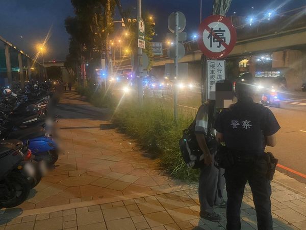 ▲楊先生在高鐵站尋找機車3小時。（圖／警方提供）