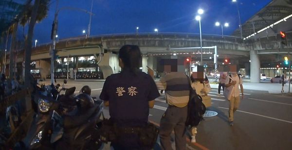 ▲楊先生在高鐵站尋找機車3小時。（圖／警方提供）