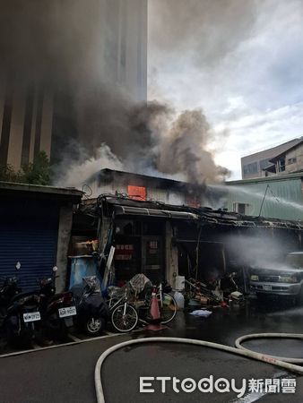 ▲▼51歲趙男住處起火竟快閃離開，警追屋主釐清是否有縱火嫌疑。(圖／記者邱中岳翻攝）