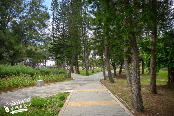 ▲▼澎湖「及林春咖啡館」同時擁有森林美景與黃金海灘的景觀咖啡廳。（圖／部落客滿分提供）