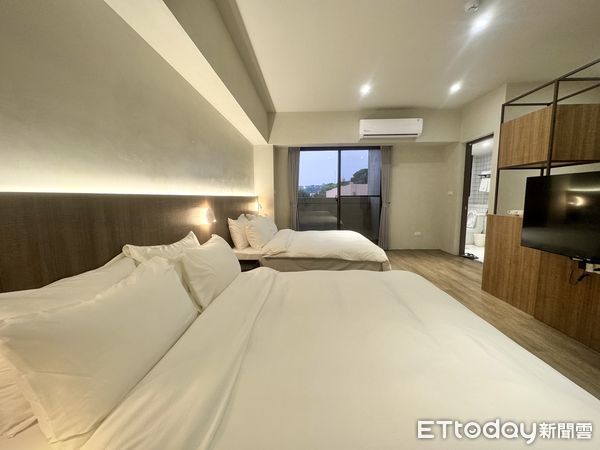 ▲彰化去年9月增添一間質感工業風旅宿「華宿文旅」。（圖／記者彭懷玉攝）