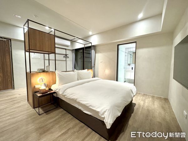 ▲彰化去年9月增添一間質感工業風旅宿「華宿文旅」。（圖／記者彭懷玉攝）