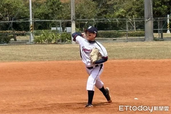 ▲▼韓國京畿道投手金善佑。（圖／記者楊舒帆攝）