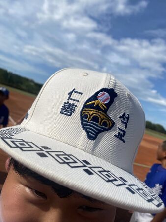 ▲桃園仁善國小與韓國石橋國小的跨國交流情誼。（圖／仁善少棒提供）