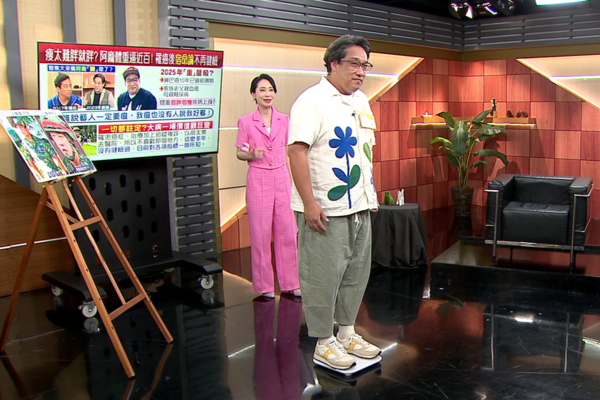 ▲阿龐在《聚焦2.0》分享因頻繁進出醫院治療淋巴癌，對醫院產生排斥感。（圖／年代提供）