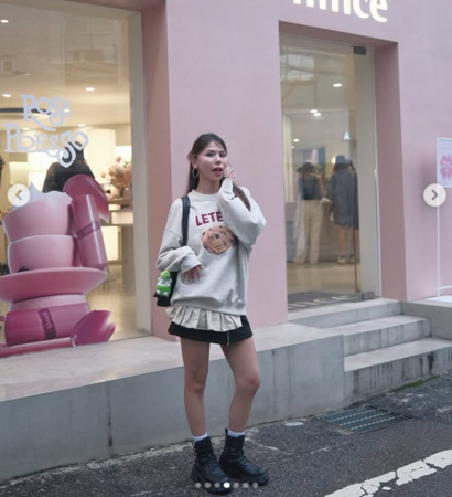 ▲▼蕾菈。（圖／翻攝自Instagram／la.112814）