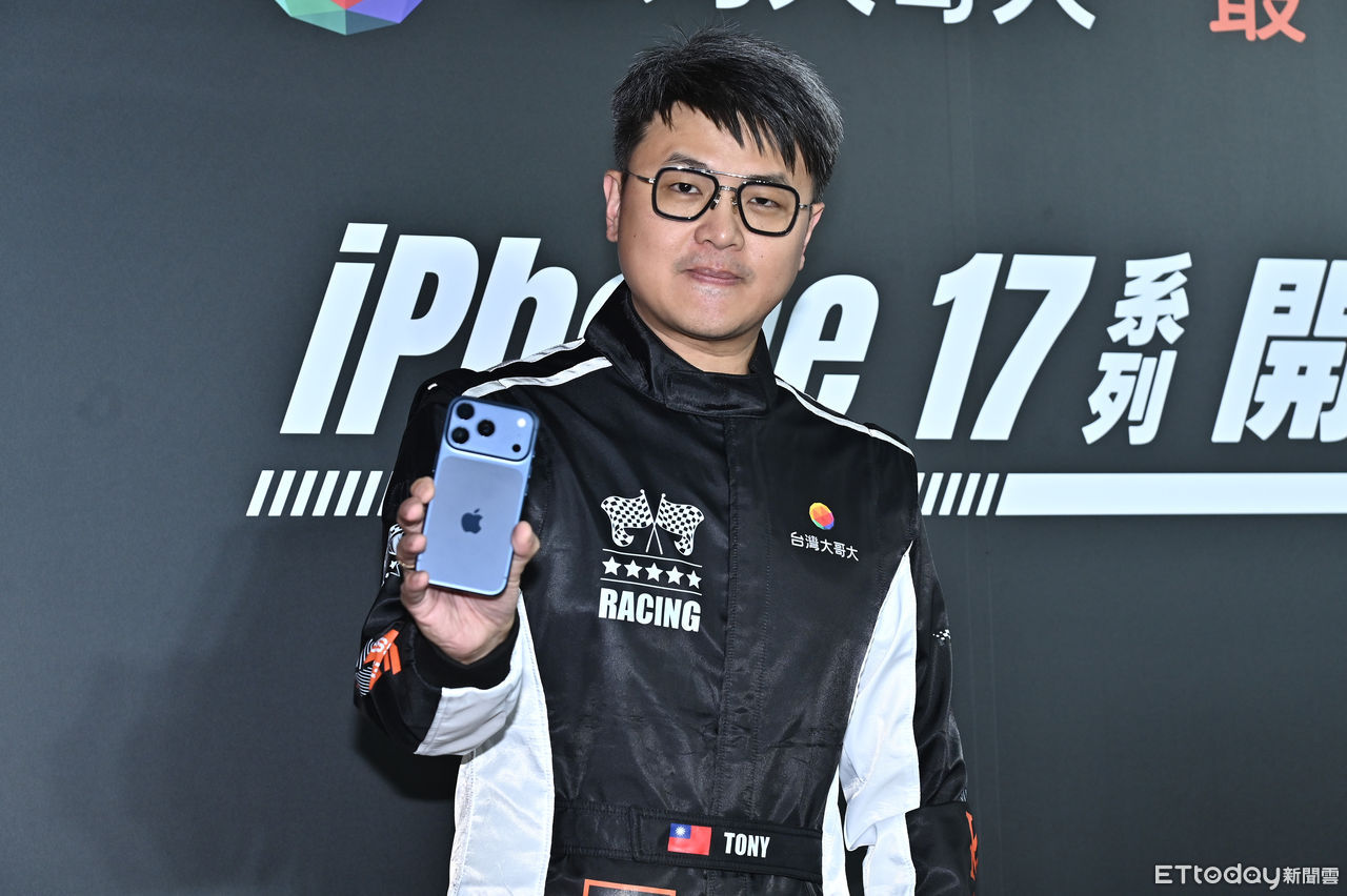 ▲▼台灣大哥大iPhone 17開賣，台灣大個人用戶事業商務長林東閔。（圖／記者李毓康攝）