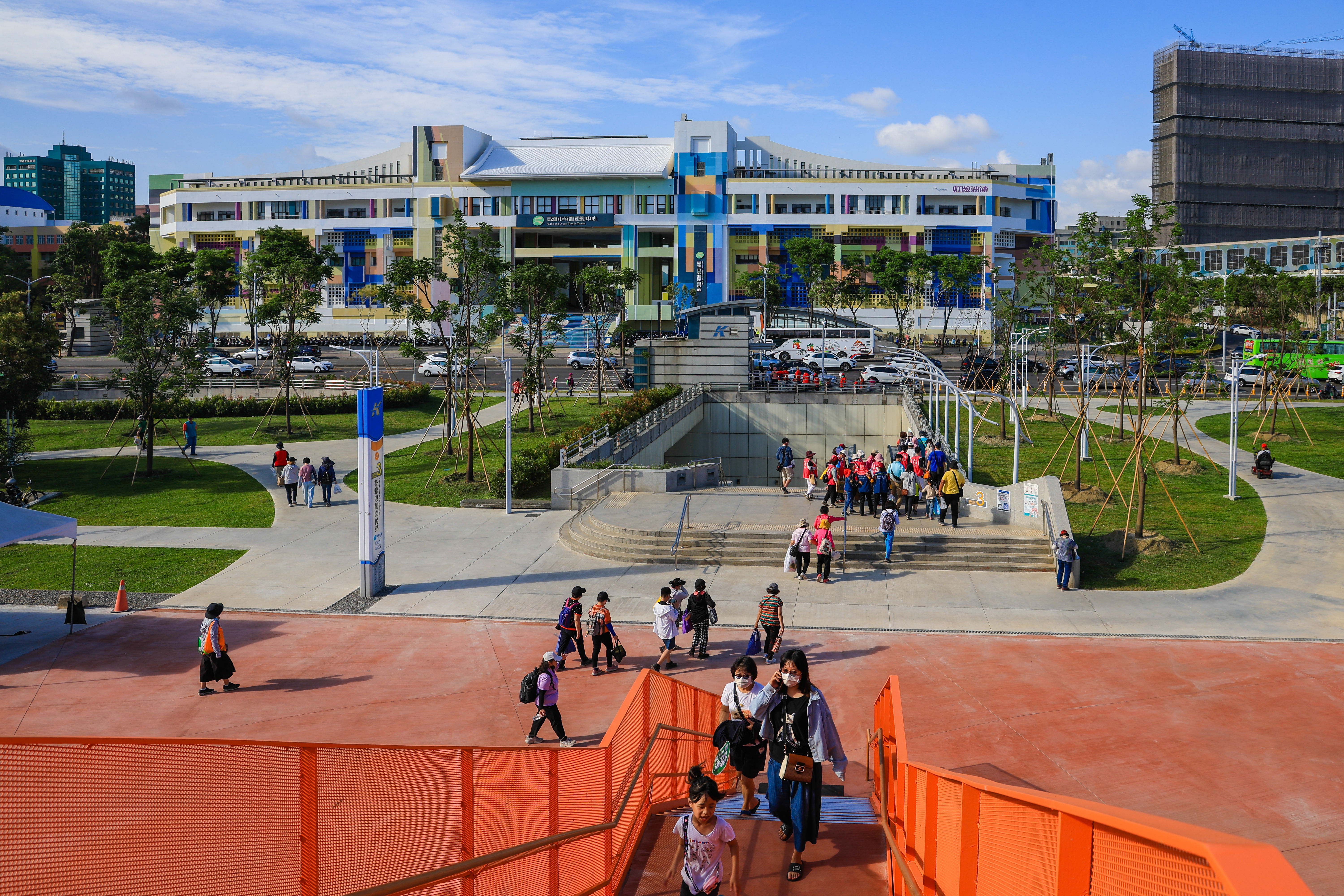 ▲▼高雄,捷運,O9站,聯開案,運動,中正體育場,高架。（圖／高雄市政府提供）