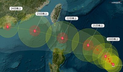 樺加沙「好大一顆」全台有感！　爆發成長南部跑不掉