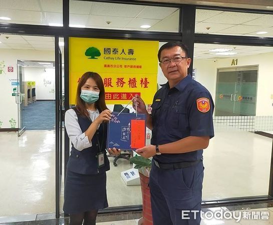 ▲▼ 嘉市警銀聯手成功阻詐 守護民眾財產安全  。（圖／嘉義市警局提供）