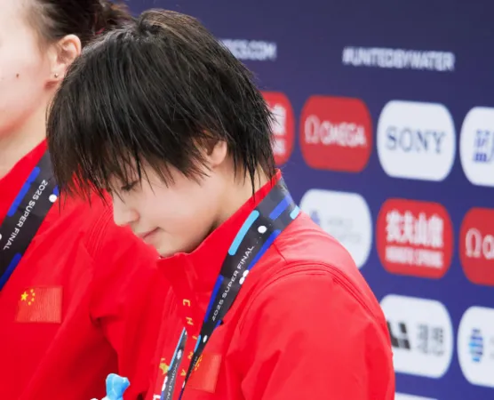 ▲全紅嬋因傷缺席了5月的全國跳水冠軍賽。（圖／翻攝自微博）