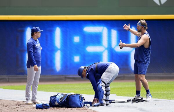 ▲▼道奇山本由伸、克蕭。（圖／路透）