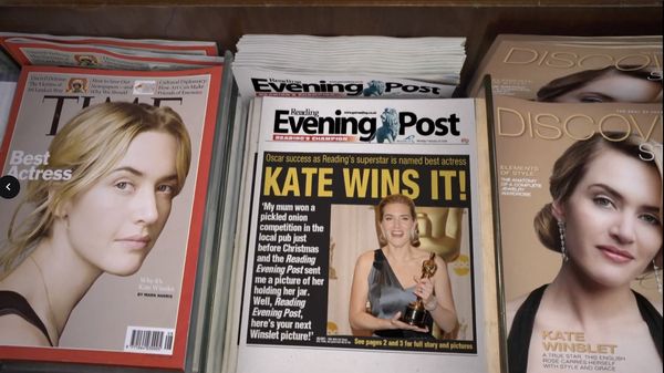 ▲奧斯卡影后成名之路紀錄片《凱特溫絲蕾：追求本真》。（圖／公視提供）