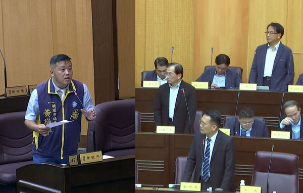 ▲桃園市議員黃敬平要求市府調高敬老愛心卡補助