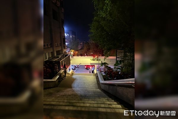 ▲▼銘傳大學餐廳火警。（圖／Threads網友y__9808授權提供，請勿隨意翻拍以免侵權）
