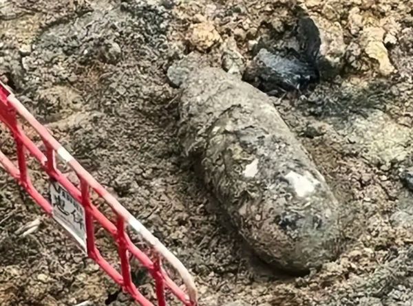 ▲▼香港挖到二戰美軍未爆彈！內有「500磅TNT」6000人緊急疏散。（圖／翻攝廣州日報）