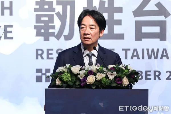 ▲總統賴清德出席「韌性台灣·民主永續」國際論壇。（圖／記者林敬旻攝）