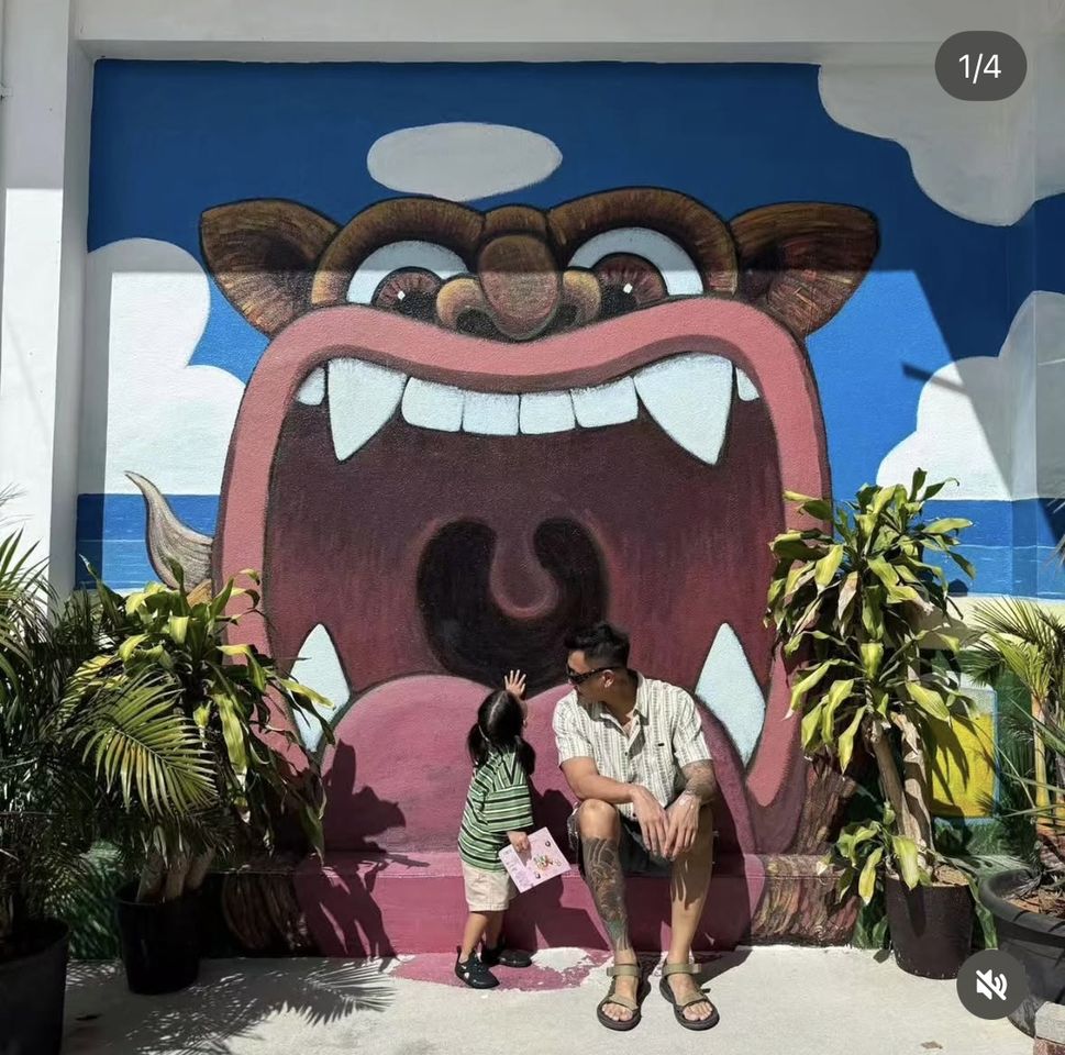 ▲▼  瘦子不捨女兒上學。（圖／翻攝瘦子IG）