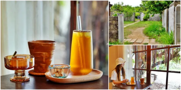 ▲▼澎湖篤行十村內「驚蟄茶室」，在全台最古老眷村內的海那邊，隱密靜懿的日式質感茶室與選物店。（圖／部落客Mika提供）